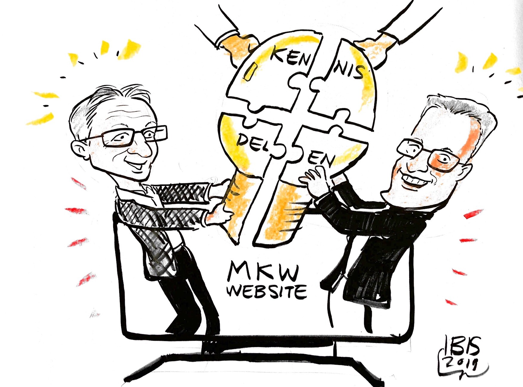 Hendrik Hoogenkamp en Johan Oosterhoff